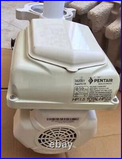 Pentair SuperFlo VS 342001 COMPLETE PUMP, UNIONS, READY TO GO, PRO-PREPAIRED