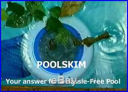 PoolSkim In-Pool Swimming Pool Skimmer