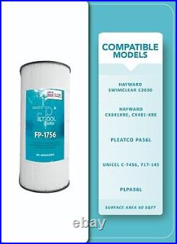 Pool Filter Hayward SwimClear C2030, Hayward CX481XRE, CX481-XRE, FP1756, 4-Pack