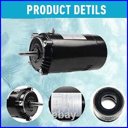 Pool Pump Motor and Seal Replacement Kit For Hayward Super Pump, Max Flow UST1102