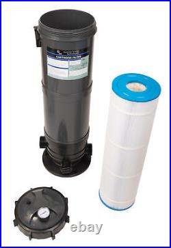 Reboxed Cartridge Filter System with Pressure Gauge for Swimming Pools 120SF