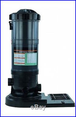 Rx Clear PRC90 90 Sq. Ft. Above Ground Swimming Pool Cartridge Filter with Base