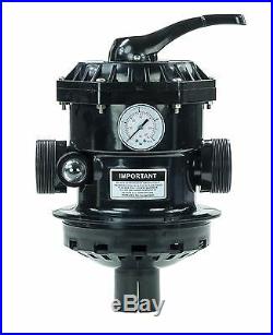 Rx Clear Radiant Above Ground Swimming Pool Sand Filter Systems (Various Sizes)