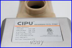 SEE NOTES CIPU CSPPV711 1.5HP Variable Speed Inground Self Priming Pool Pump