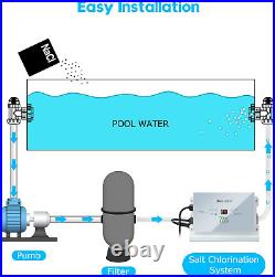 Saltwater Pool System, Westaho Salt Chlorine Generator for Above Ground Pools Up