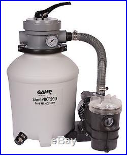 SandPRO 50D Series 4710 Above Ground Swimming Pool Sand Filter & Pump Kit
