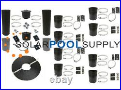 SolarPoolSupply SwimEasy Solar Pool Heater DIY Kit (4-4x12 / 2 I. D. Header)