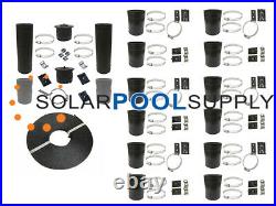 SolarPoolSupply SwimEasy Solar Pool Heater DIY Kit (6-4x10 / 1.5 I. D. Header)