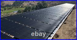 SwimJoy Industrial Grade Solar Pool Heater DIY Kit, 4-4x9.5 (152 Square Feet)
