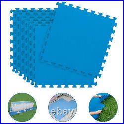 Swimming Pool Floor Protector Ground Mat Slip Resistance EVA Foam Base 50cmx50cm