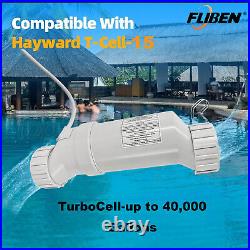 TurboCell Salt Chlorinator Cell 40,000 Gal Swimming Pool For Hayward T-Cell-15