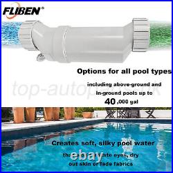 TurboCell Salt Chlorinator Cell 40,000 Gal Swimming Pool For Hayward T-Cell-15