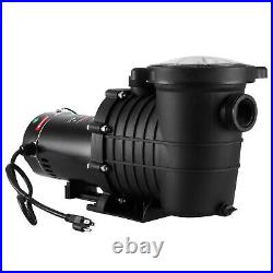 VEVOR Above Ground Swimming Pool Pump Single Speed 2 HP 110 GPM 110V / 240V