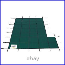 VEVOR Inground Pool Safety Cover Winter Pool Cover 20 x 38 ft with Right Step