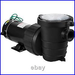 VEVOR Swimming Pool Pump 1 HP Pool Pump 110V 5220GPH In/Above Ground with Strainer