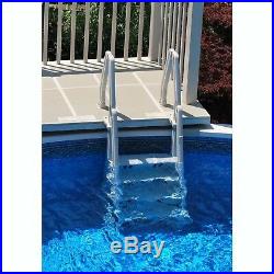 Vinyl Works Deluxe 32 In Step 46 60 Above Ground Swimming Pool Ladder, Tan