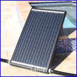 XtremepowerUS Flat-Panel Pool Solar Heater Above In-Ground System Swimming Pool